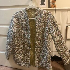 Olive Quilted Women's Jacket